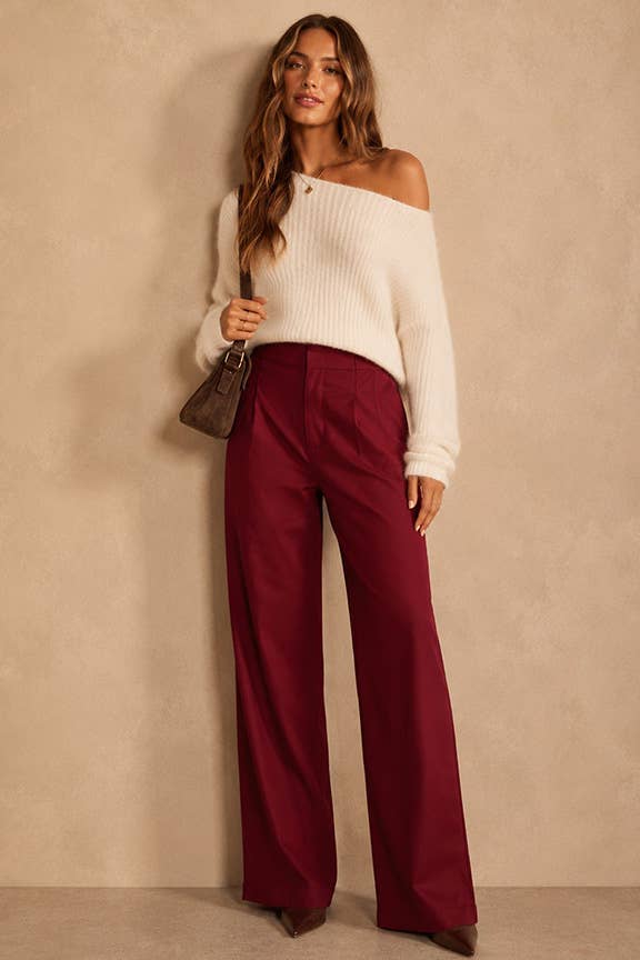 Prescott Wide Leg Trousers