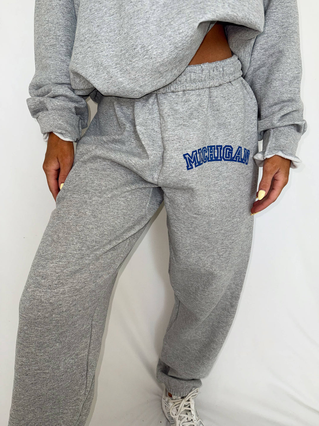PRESALE MICHIGAN Varsity Letter Sweatpants