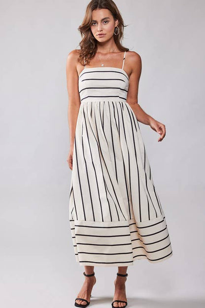 Black Stripe Dress