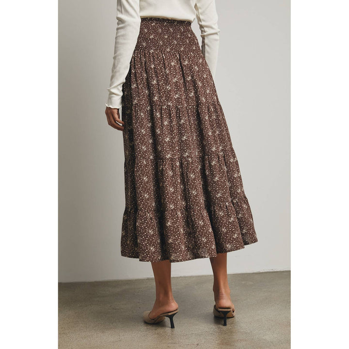 Ava Floral Midi Skirt