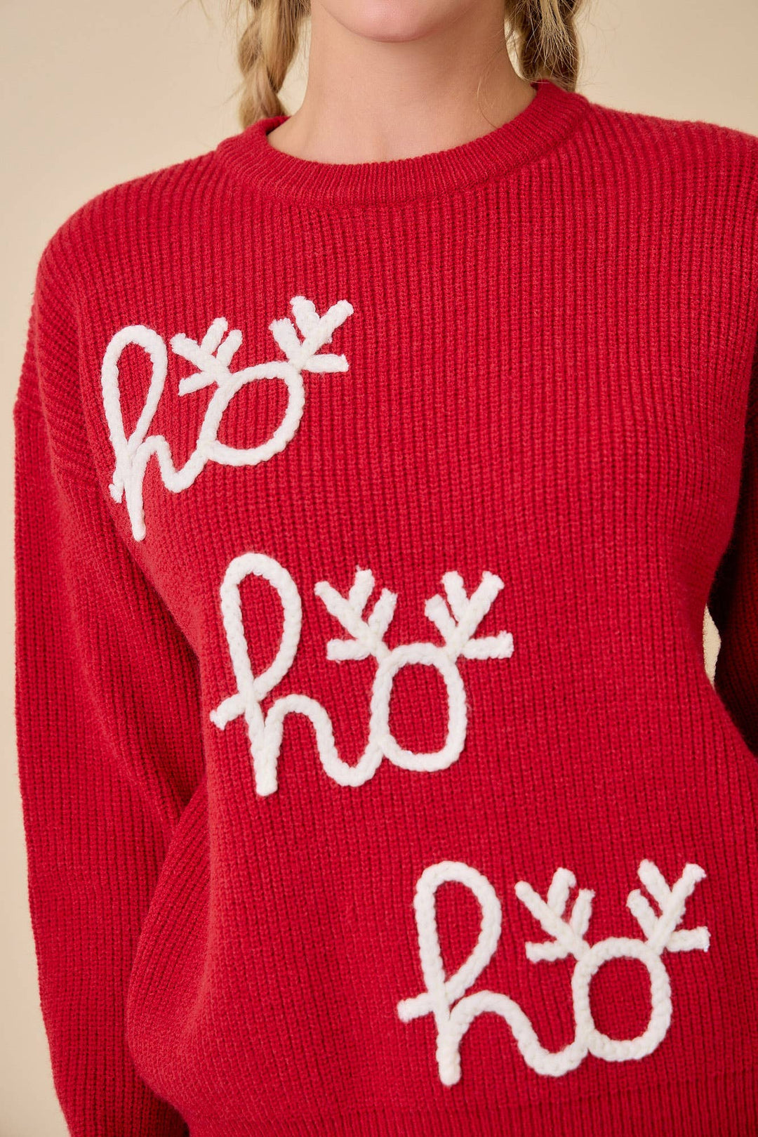 Ho Ho Ho Reindeer Sweater