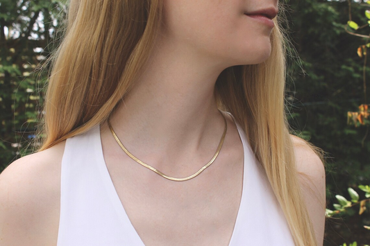 Snake Chain Layering Necklace