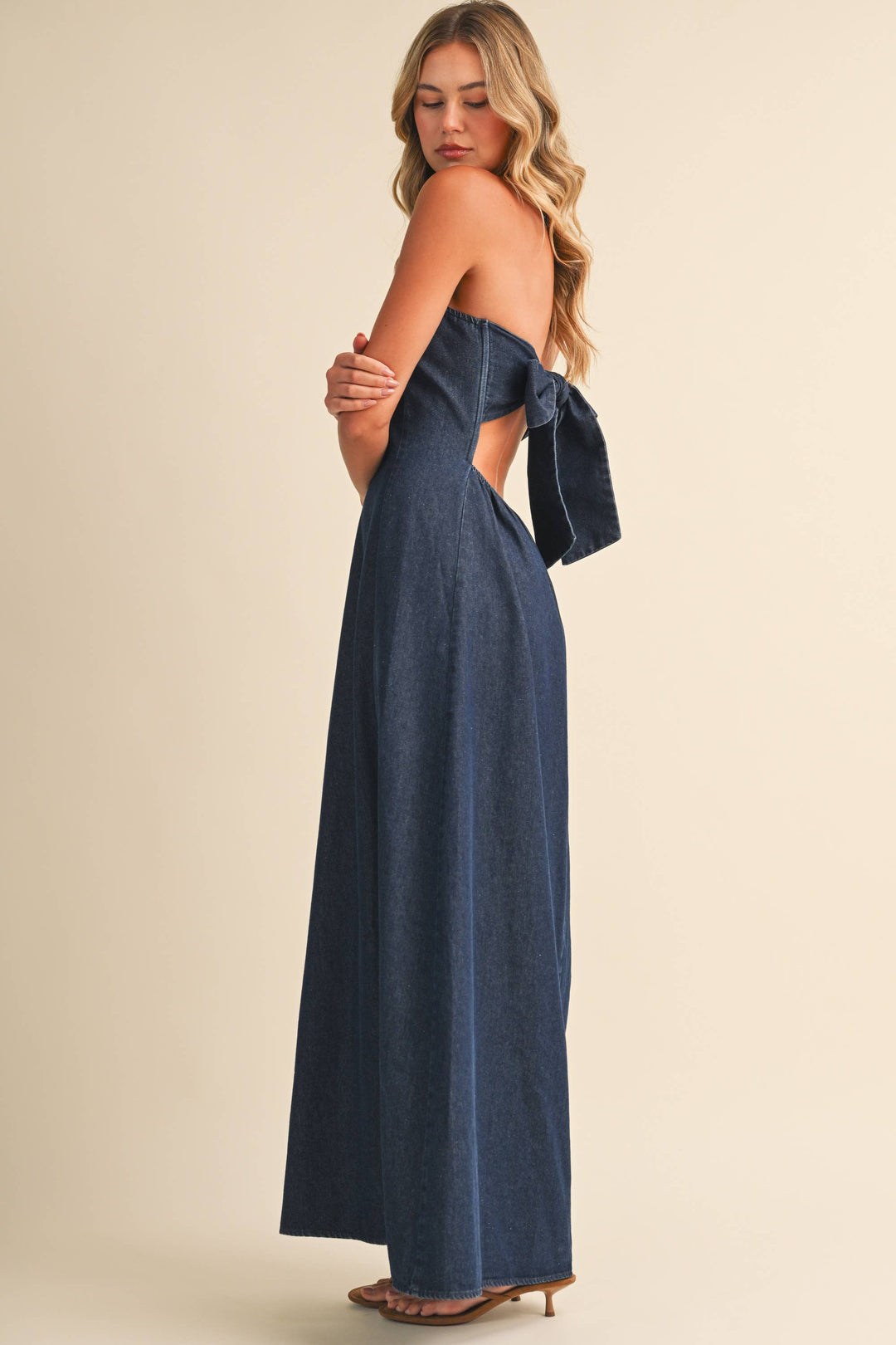 Kennedy Denim Maxi Dress