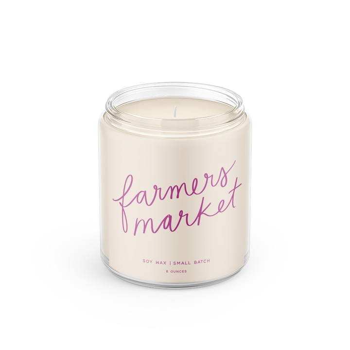 Farmer's Market: 8 oz Soy Wax