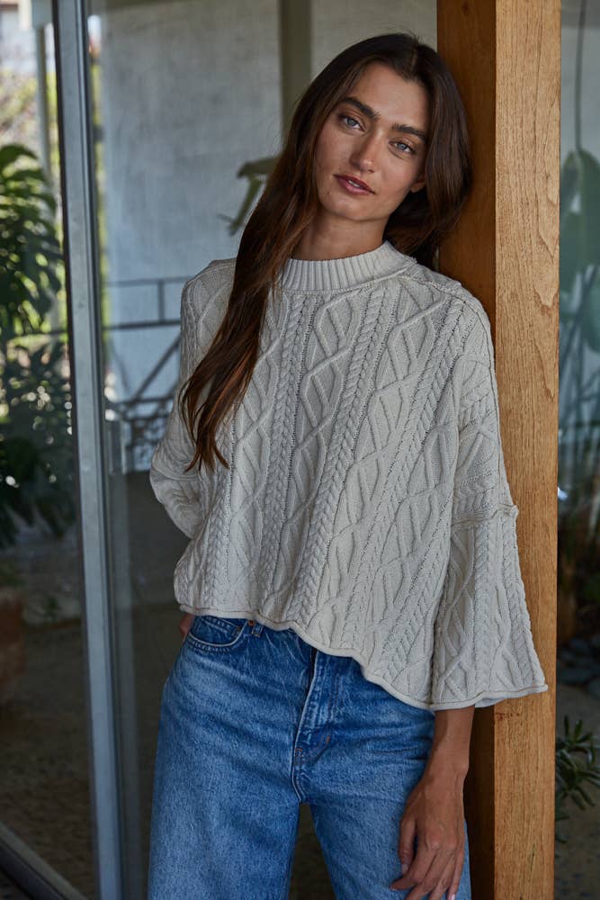 Cable Comfort Sweater