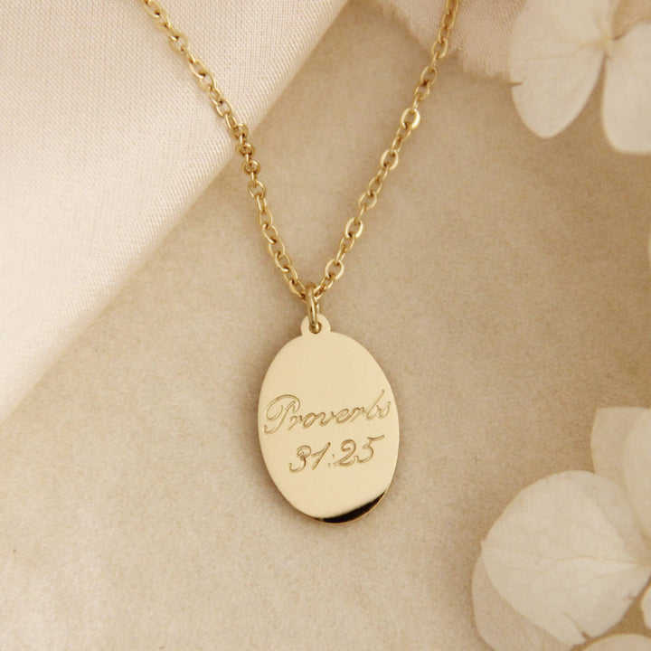 Proverbs 31:25 Necklace