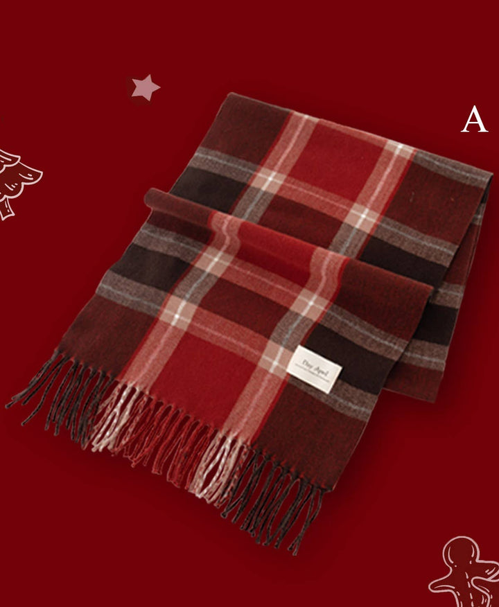 Merry Plaid Scarf