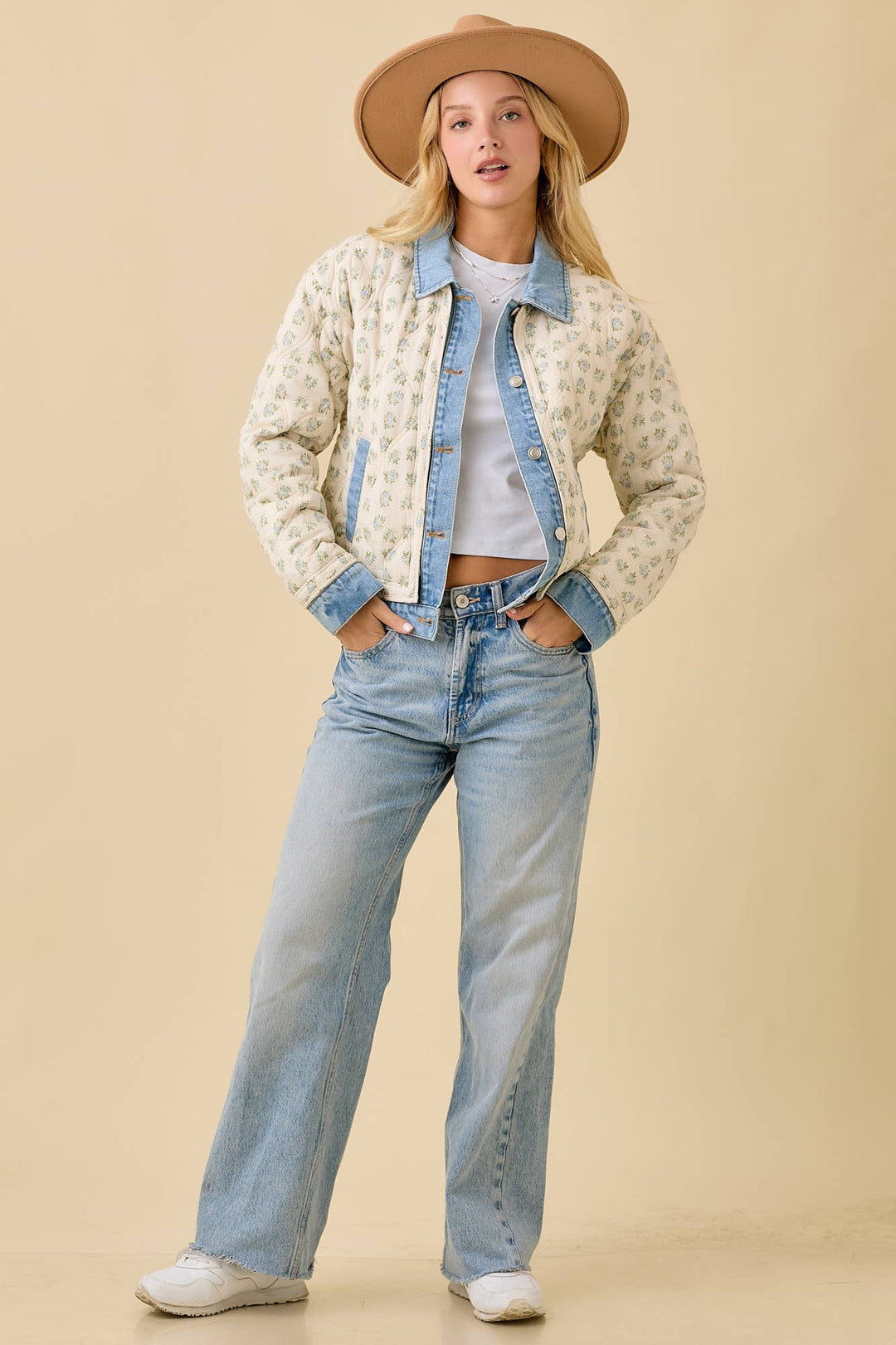 Willow Quilted Denim Jacket