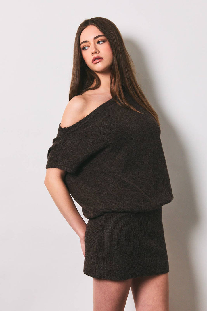Espresso Sweater Dress