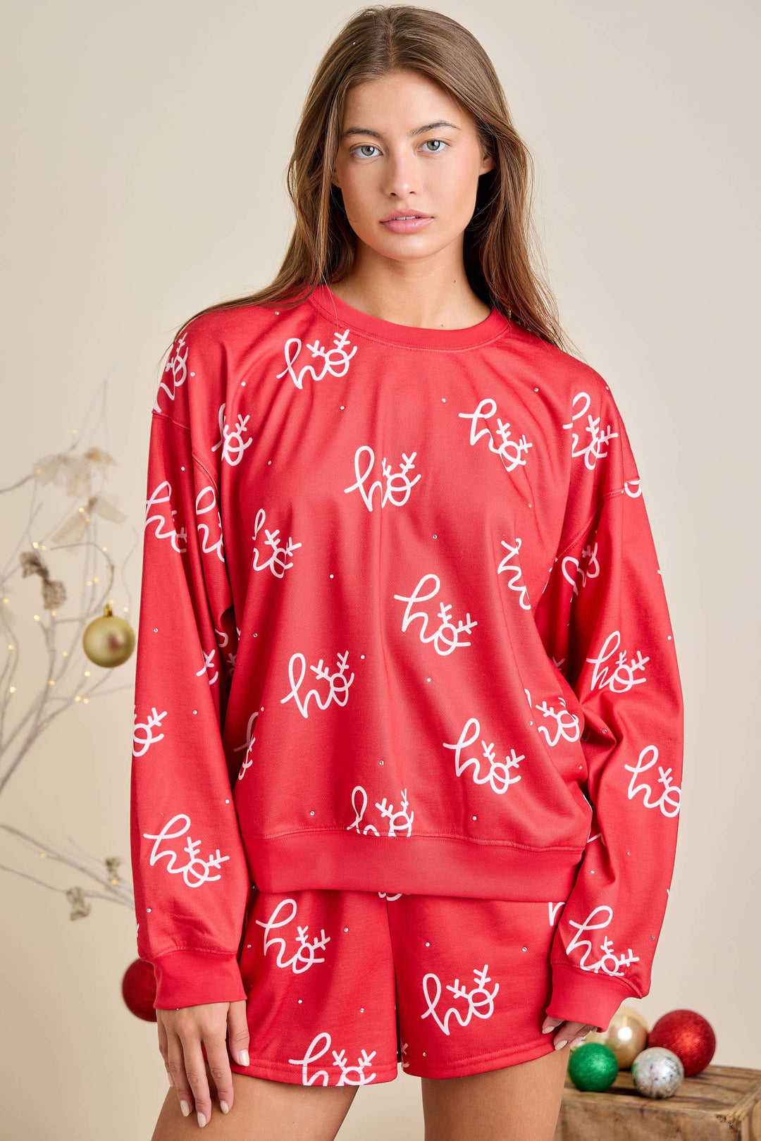 Blitzen Ho Ho Long Sleeve