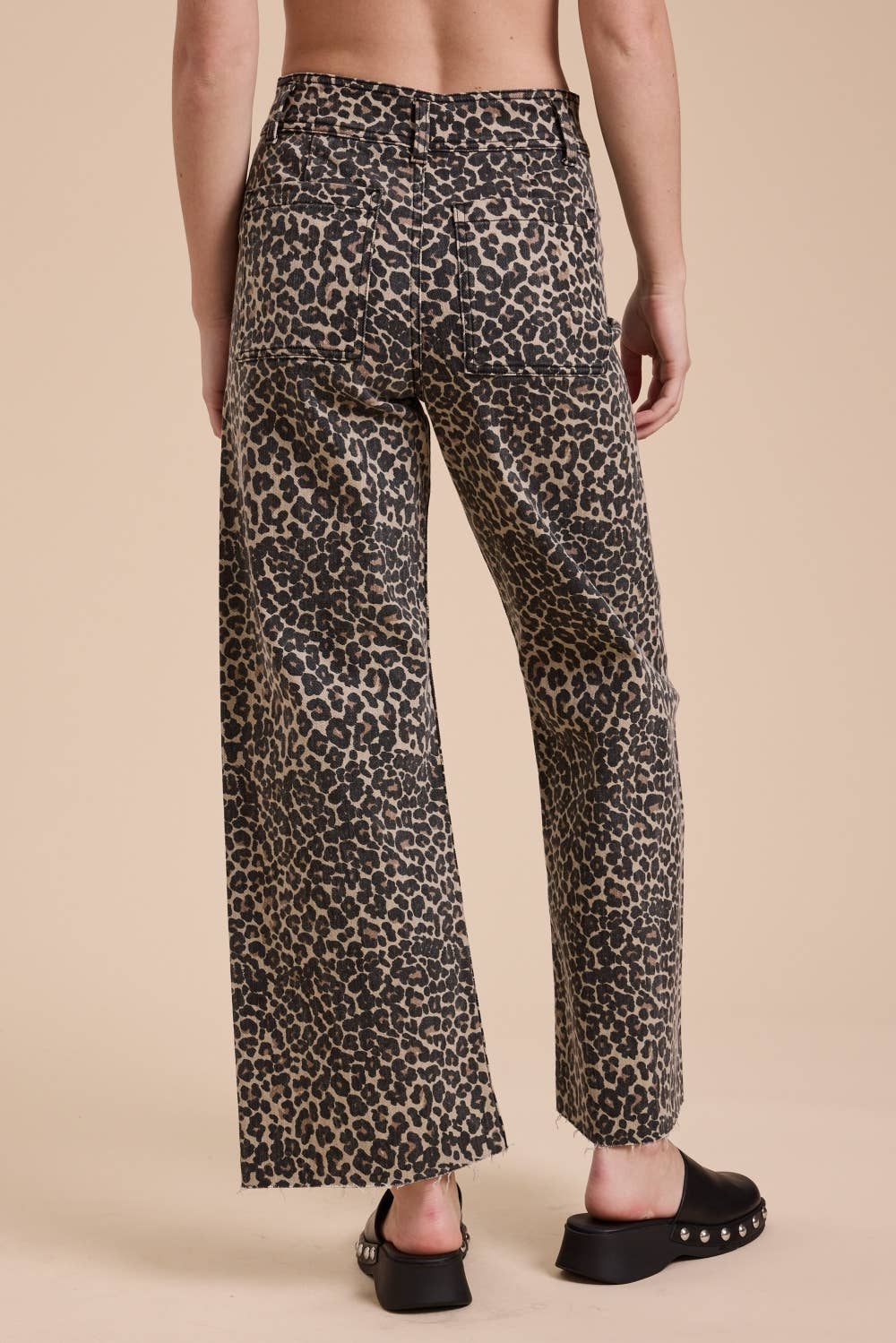 Leopard Print Jeans