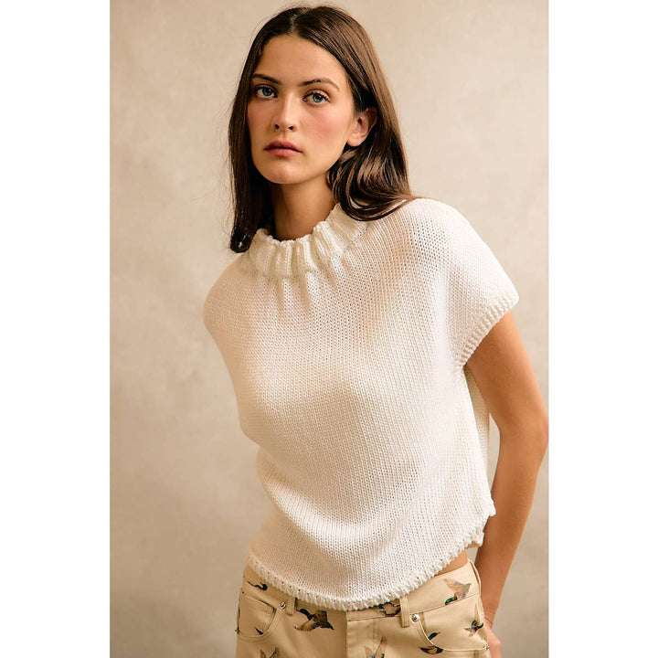 Aliza High Neck Top