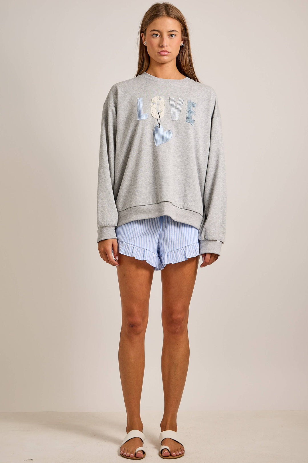Love Patch Sweatshirt - Baycreek & Co