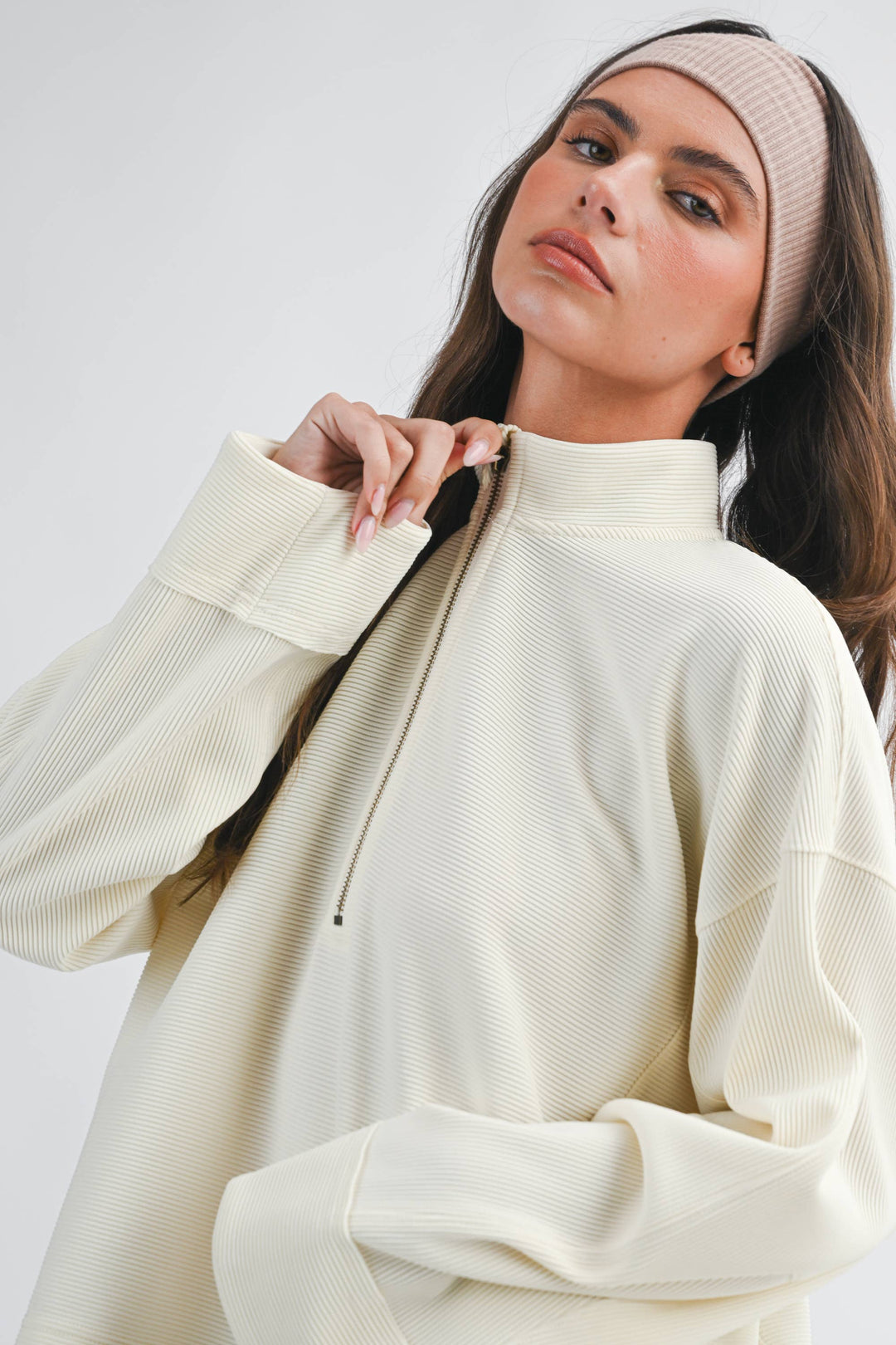 Olivia Half Zip Pullover - Baycreek & Co