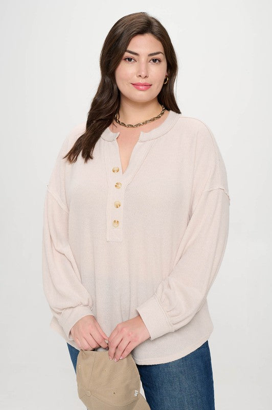 Easy Does It Plus Henley