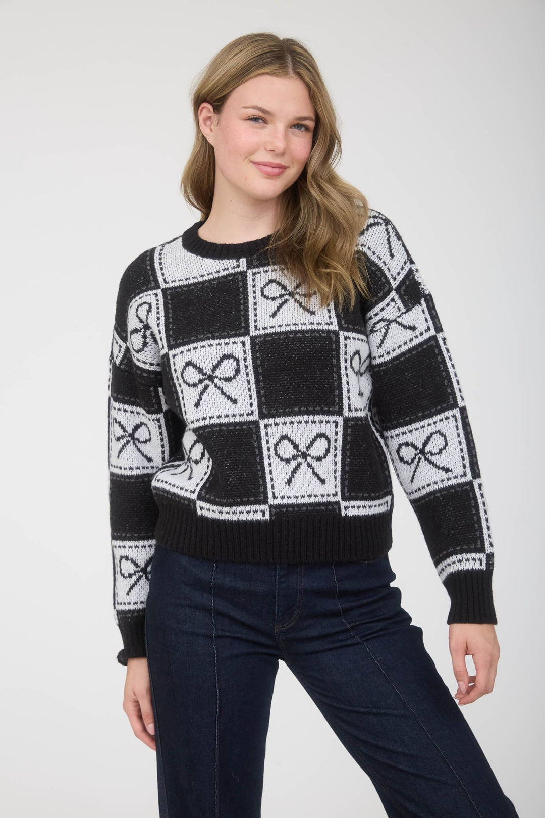 The Noel Bow Sweater