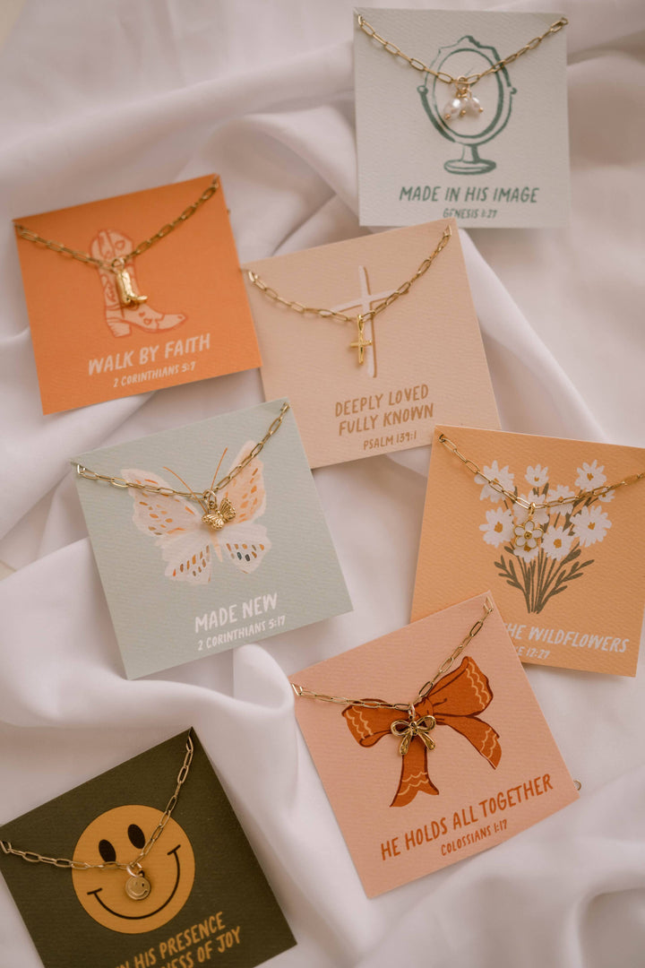 Bow Charm Necklace