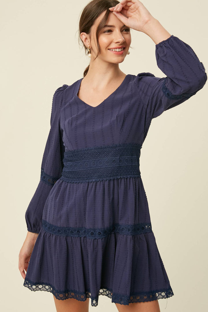 Cotton Lace Dress - Baycreek & Co