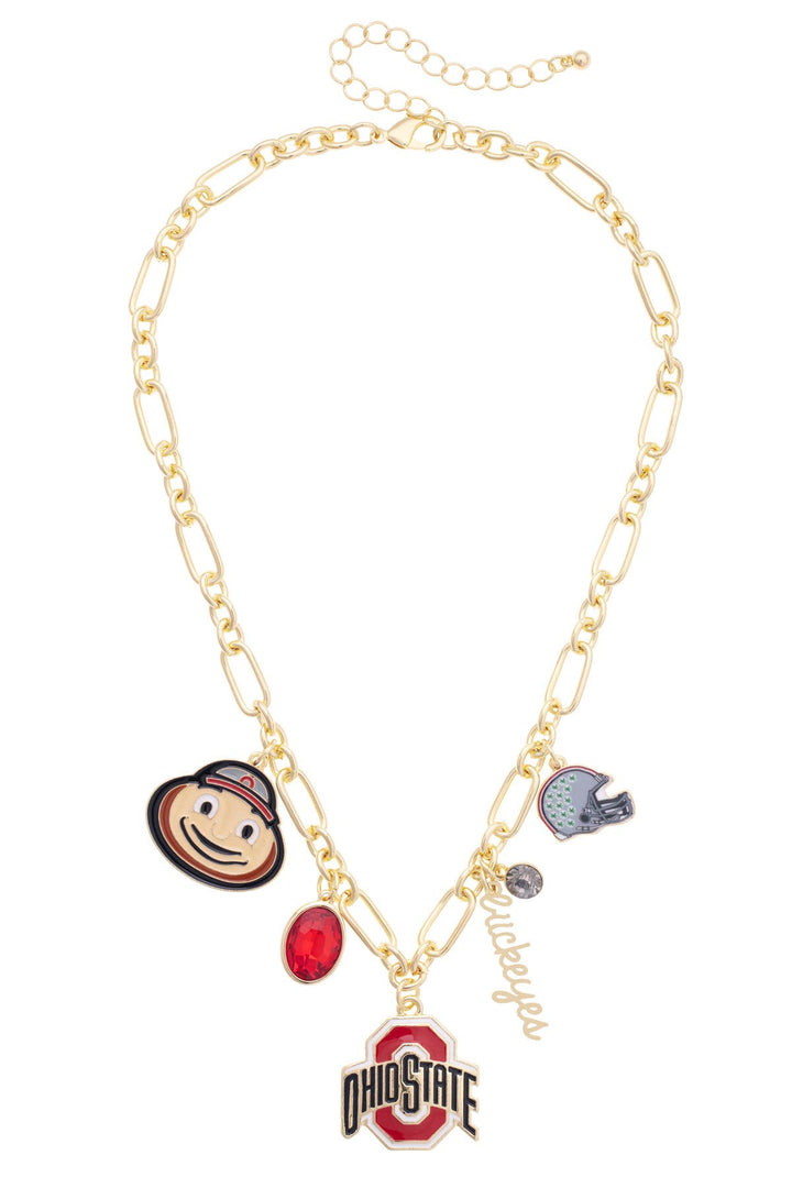 Ohio State Charm Necklace