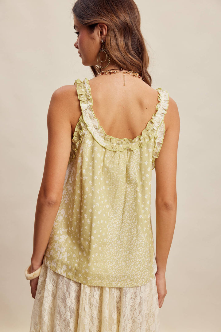 Patchwork Tank Top