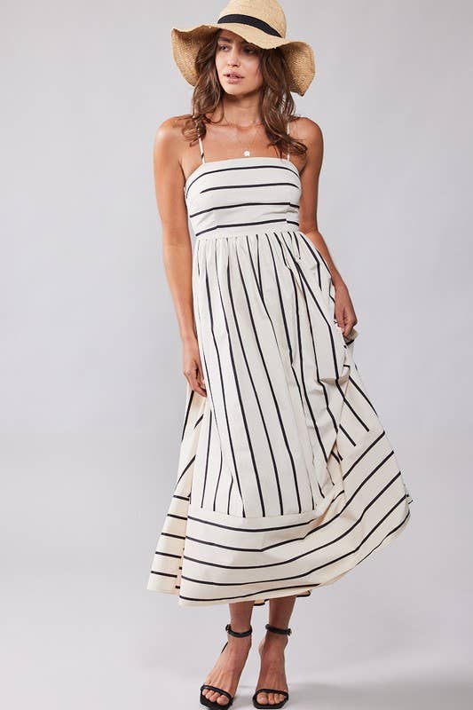 Black Stripe Dress