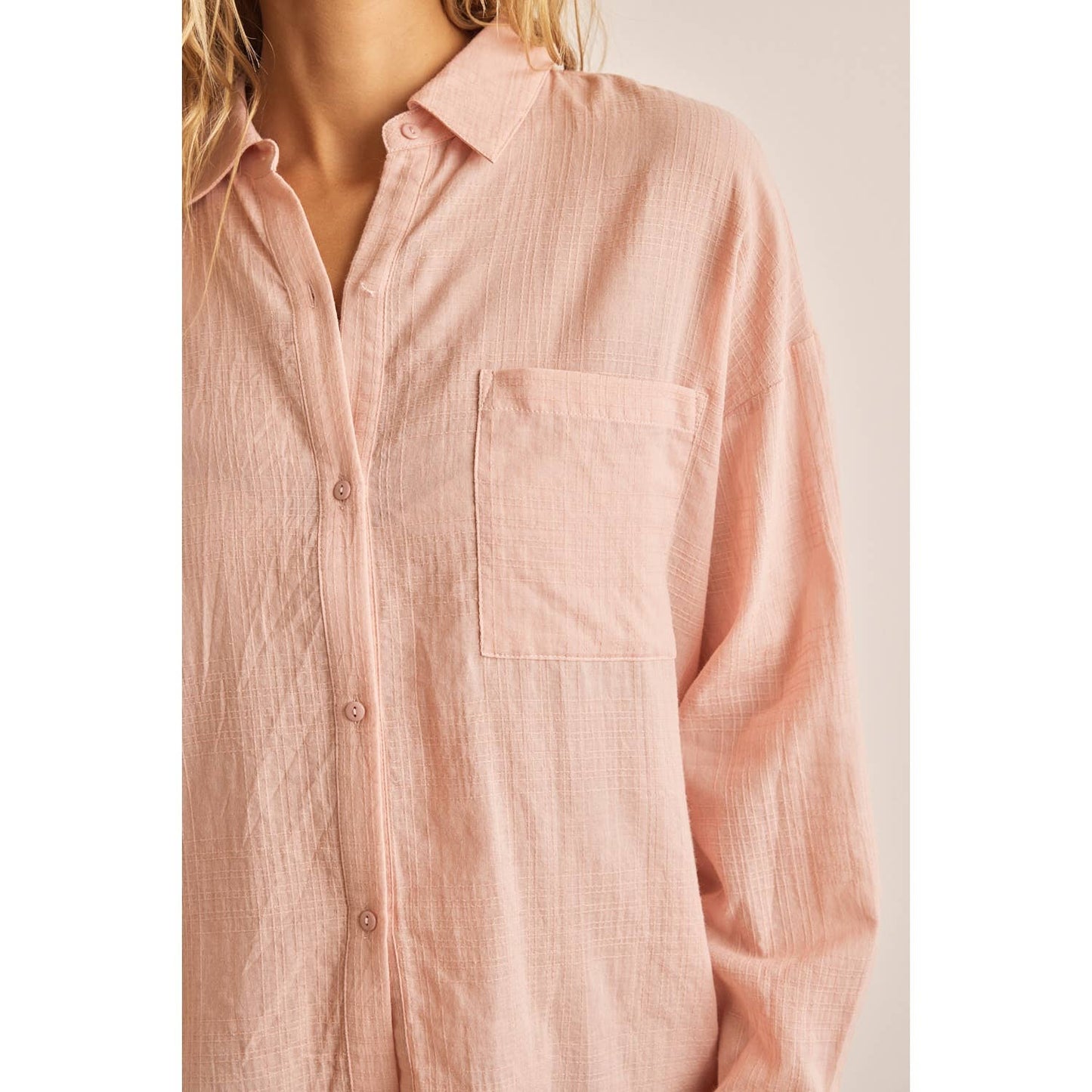 JACQUARD Button Down