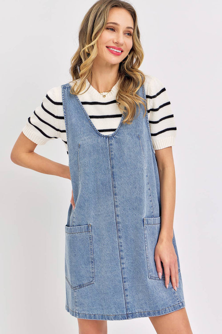 Downtown Denim Dress