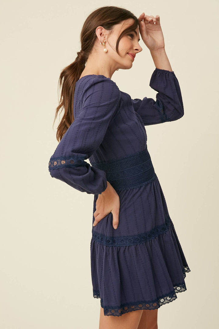 Cotton Lace Dress - Baycreek & Co