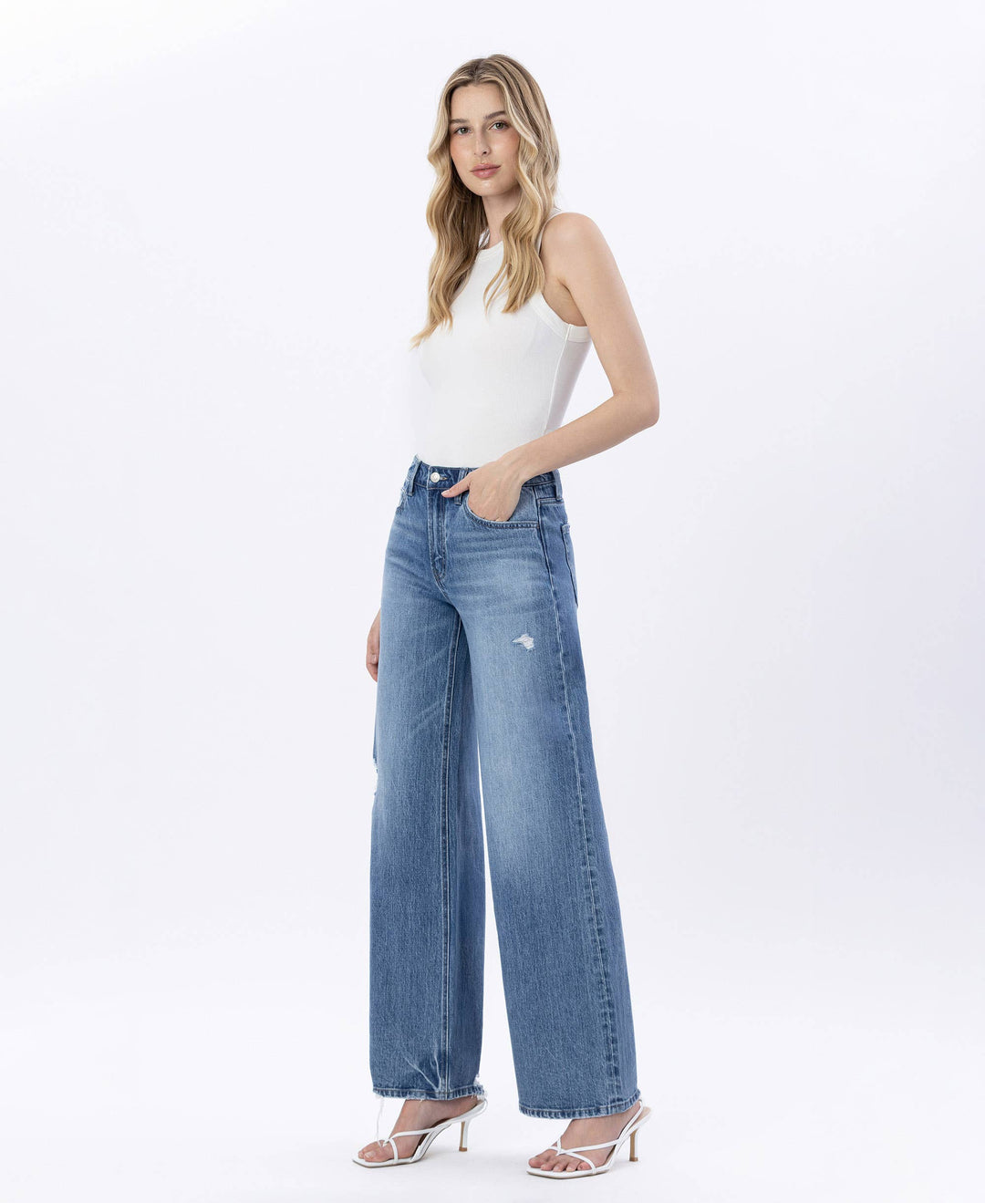 Olivia Wide Leg High Rise