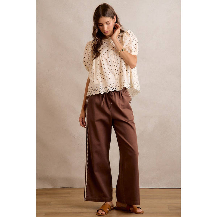 PRESALE Polka Dot Lace Blouse