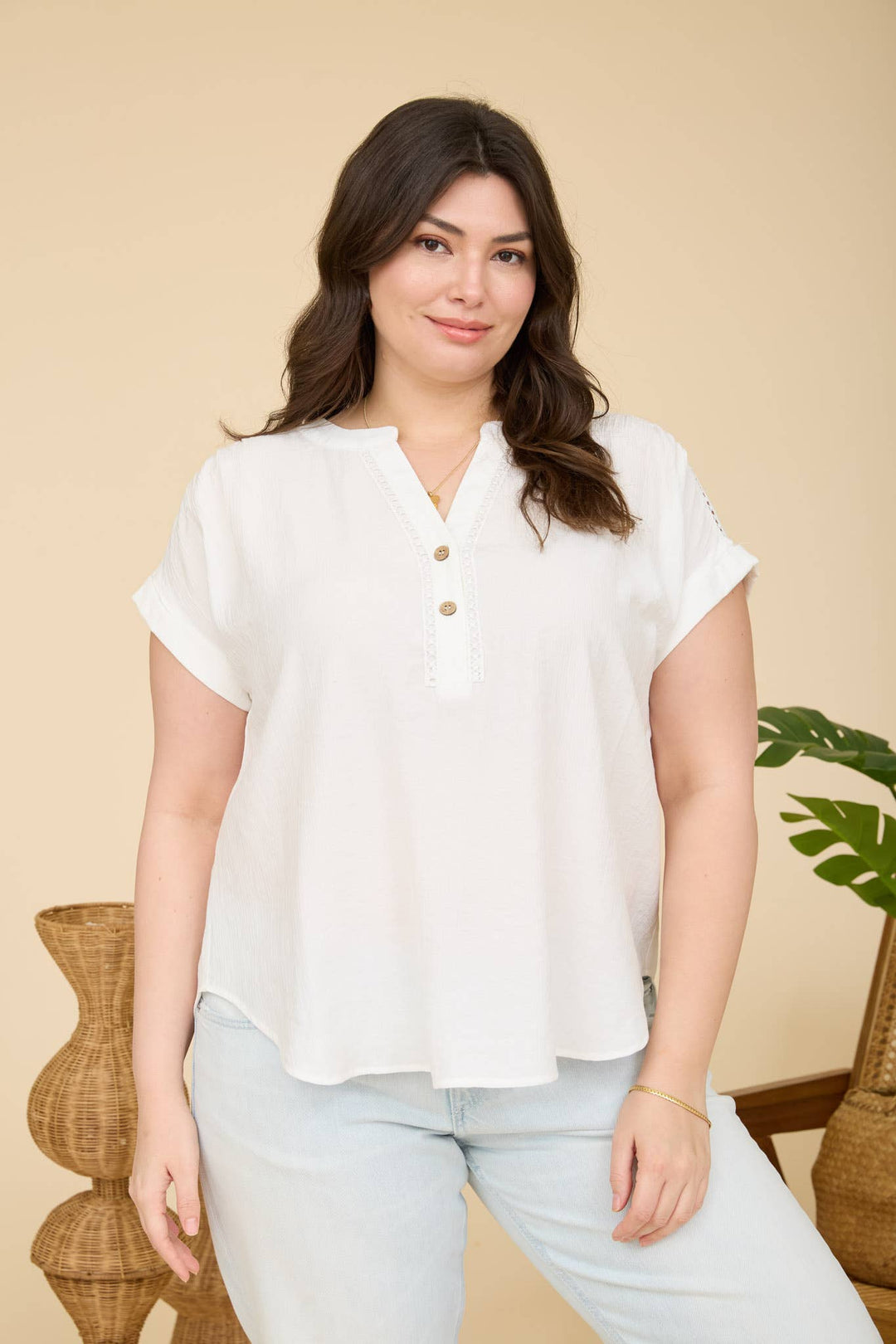 Plus illila Top - Baycreek & Co