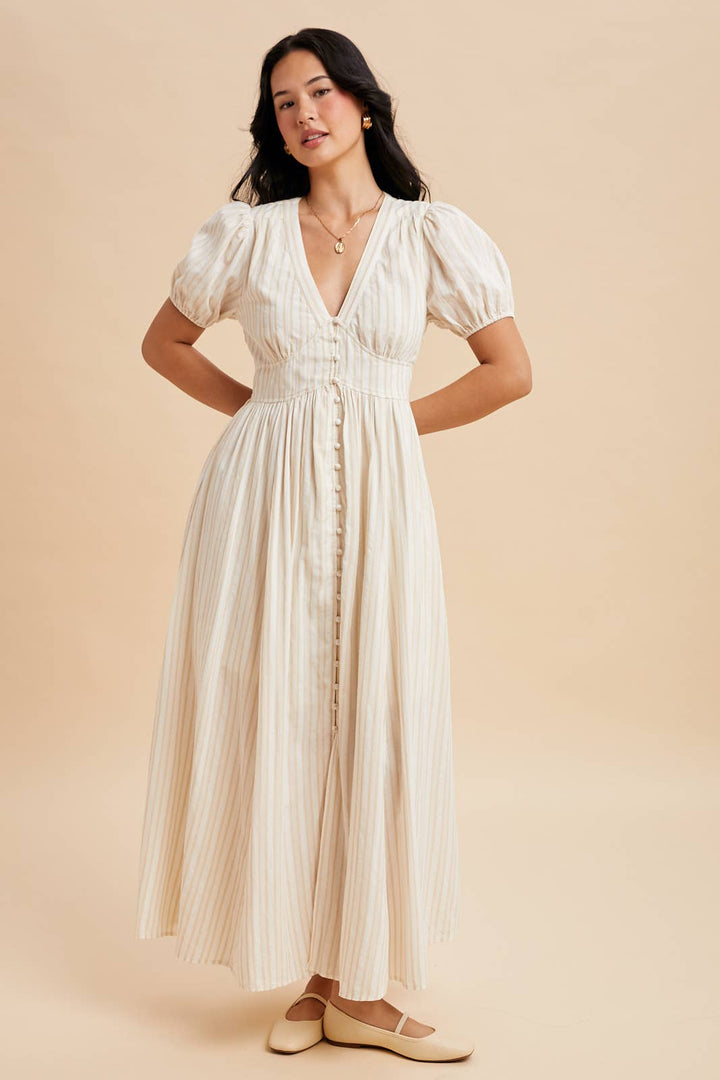 Elizabeth Stripe Dress