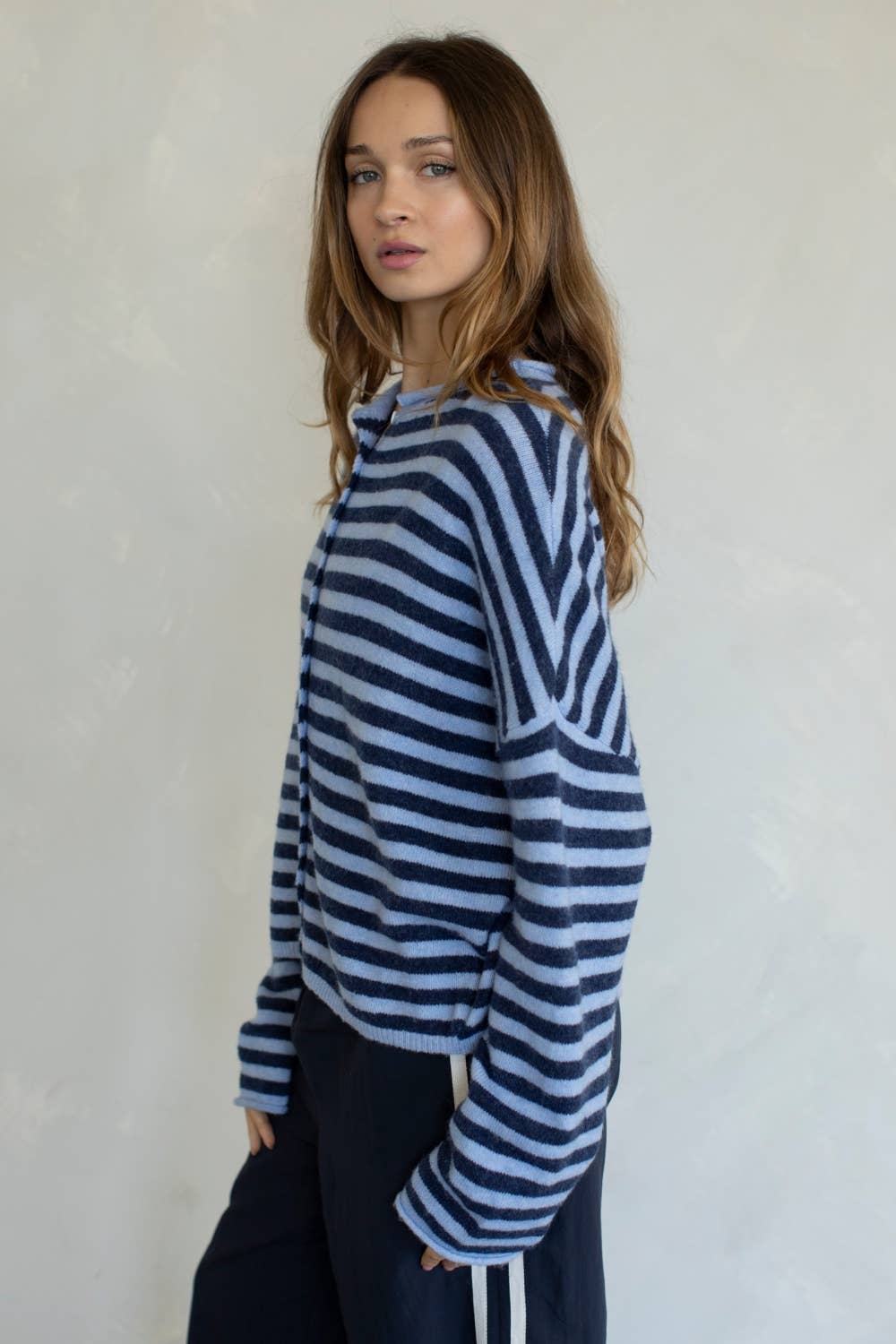 Piper Cardigan - Striped - Baycreek & Co