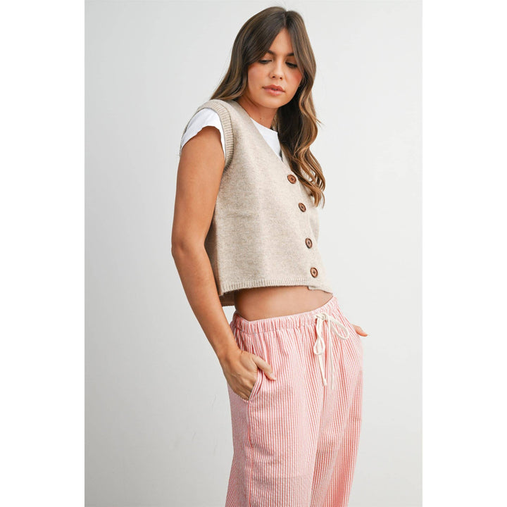 KC Knit Sleeveless Vest - Baycreek & Co