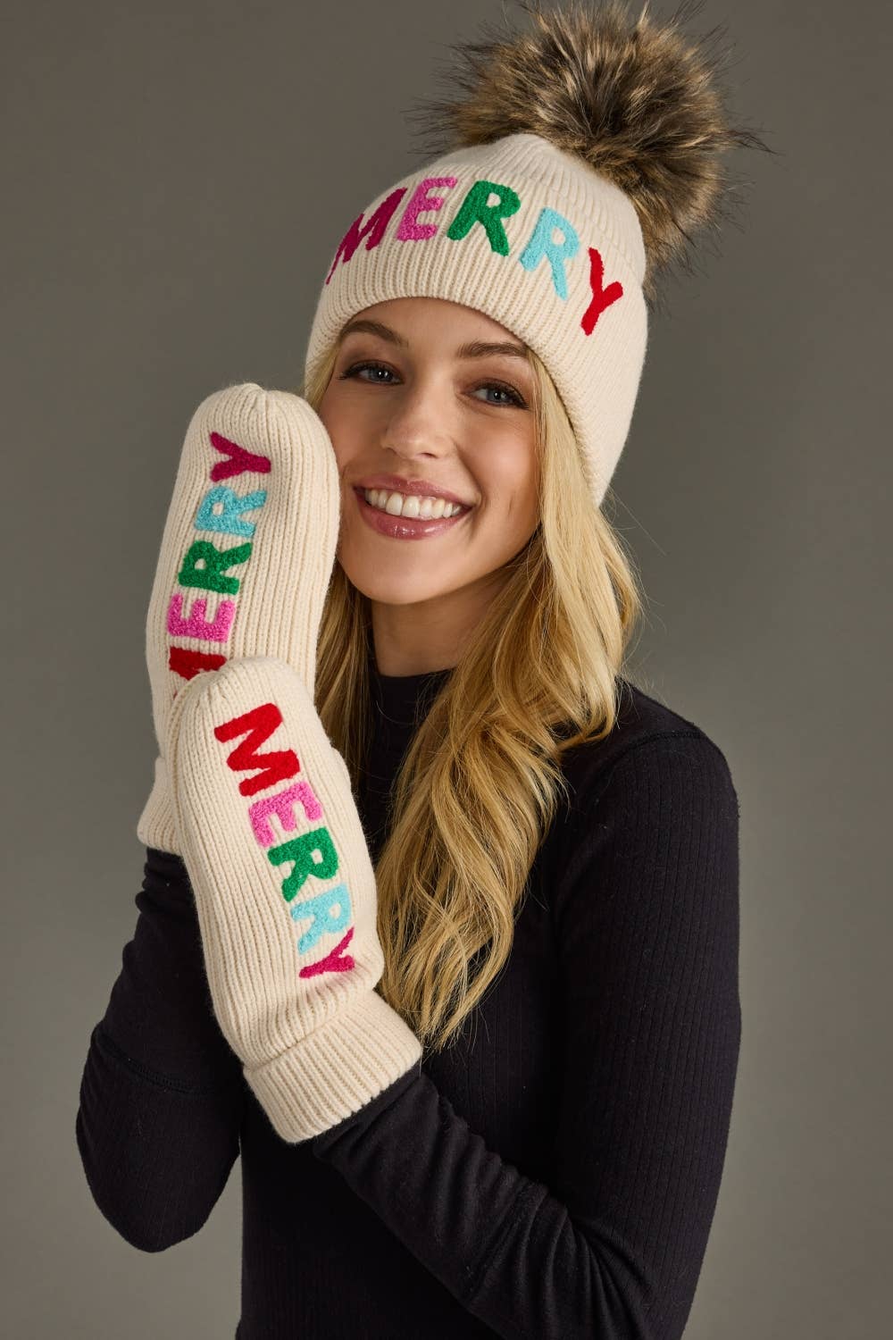 Merry Knit Mittens