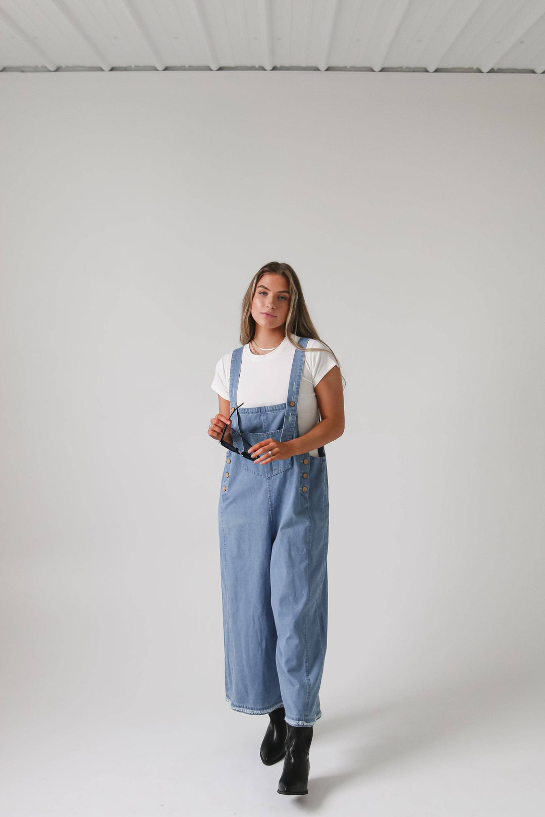 Frankie Denim Overalls - Baycreek & Co