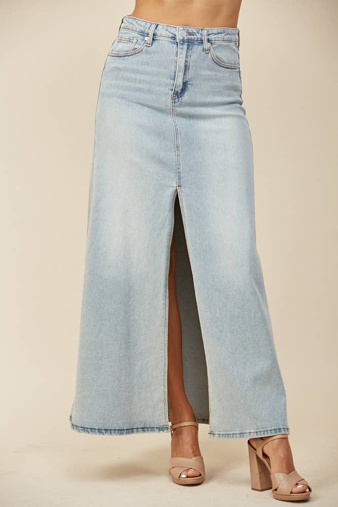 The Westin Denim Skirt