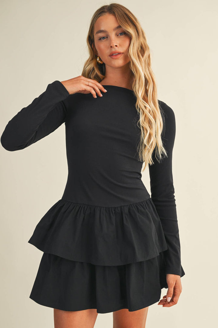 Sutton Ruffle Dress