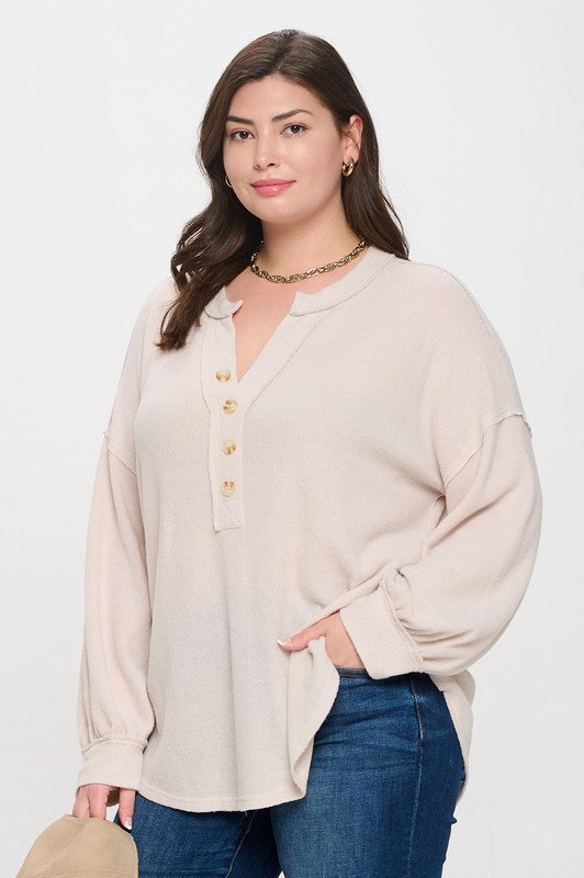Easy Does It Plus Henley