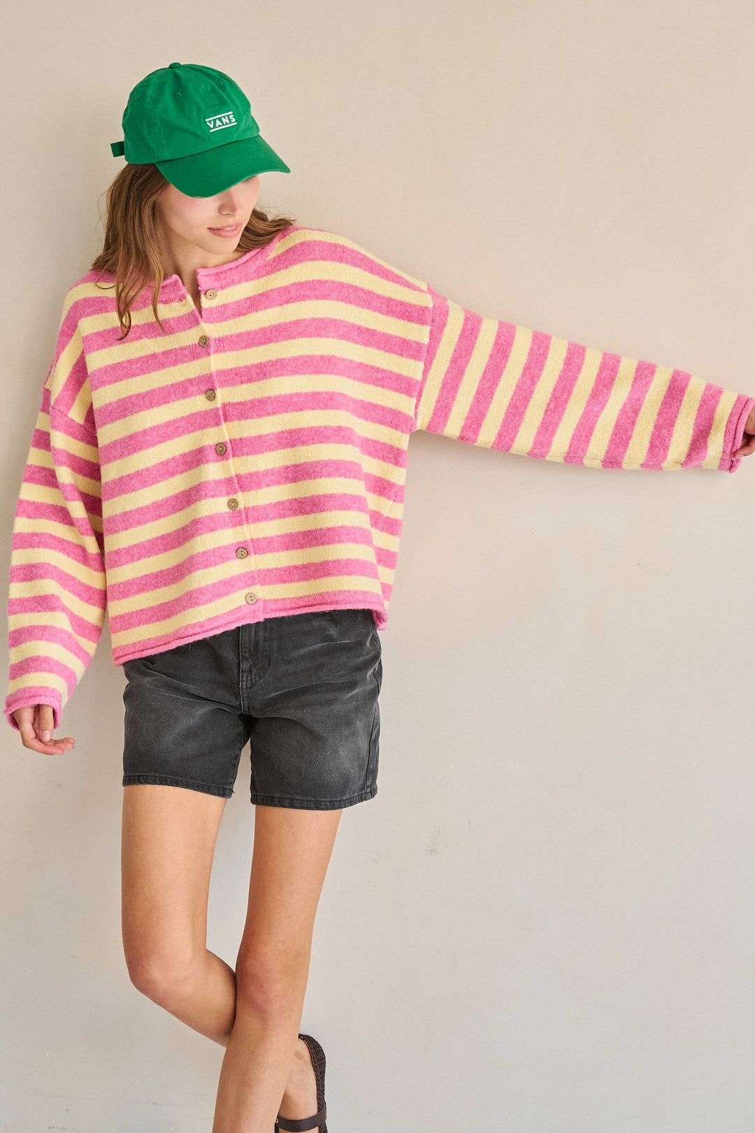 Pink Lemon Drop Cardigan