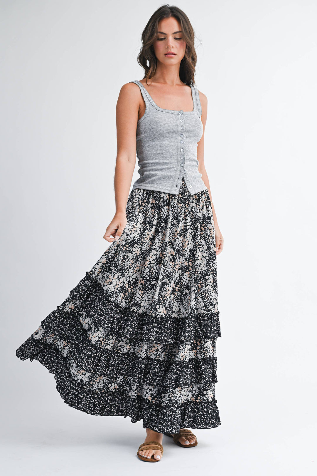 Ciao Ruffle Skirt - Baycreek & Co
