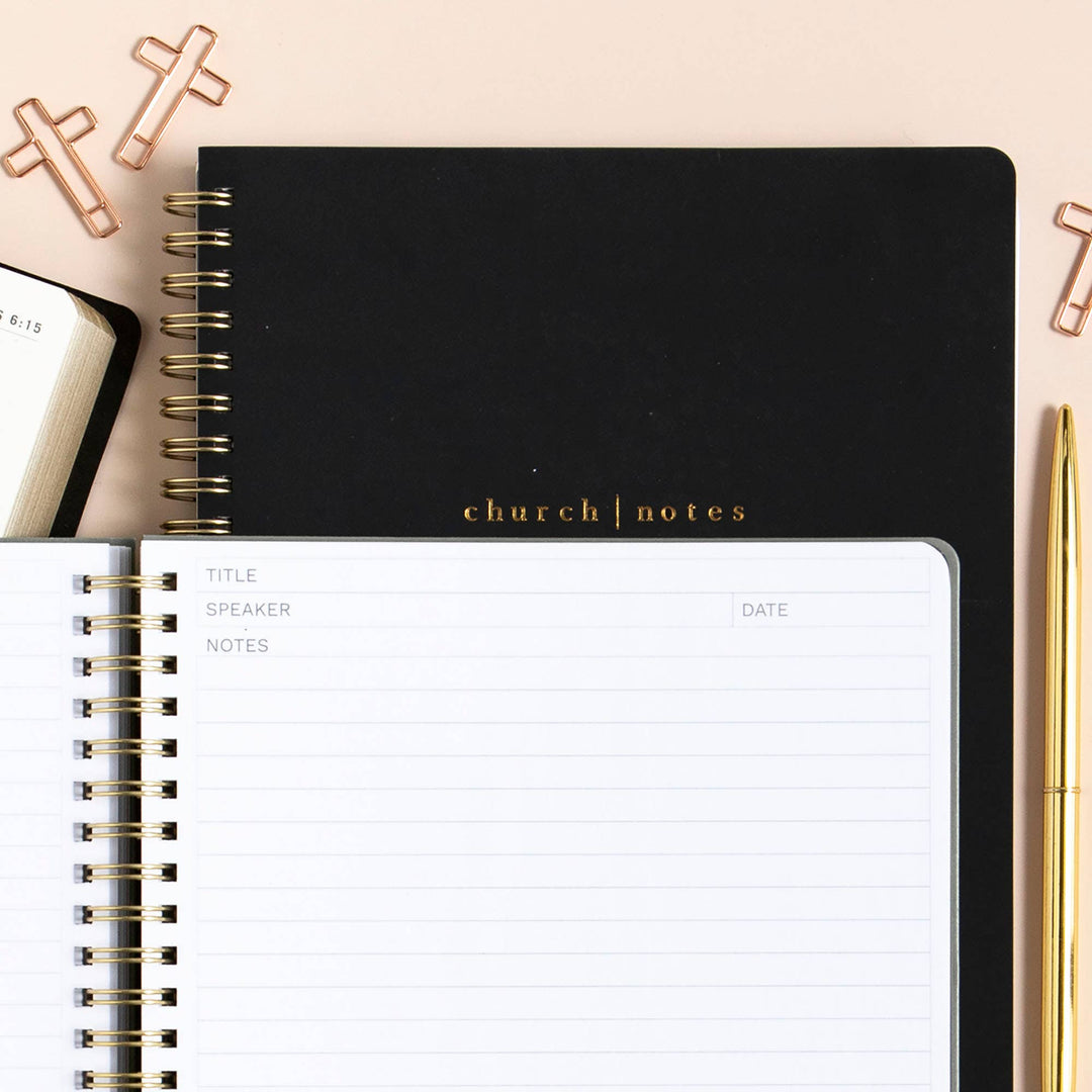 Black Church Notes Notebook
