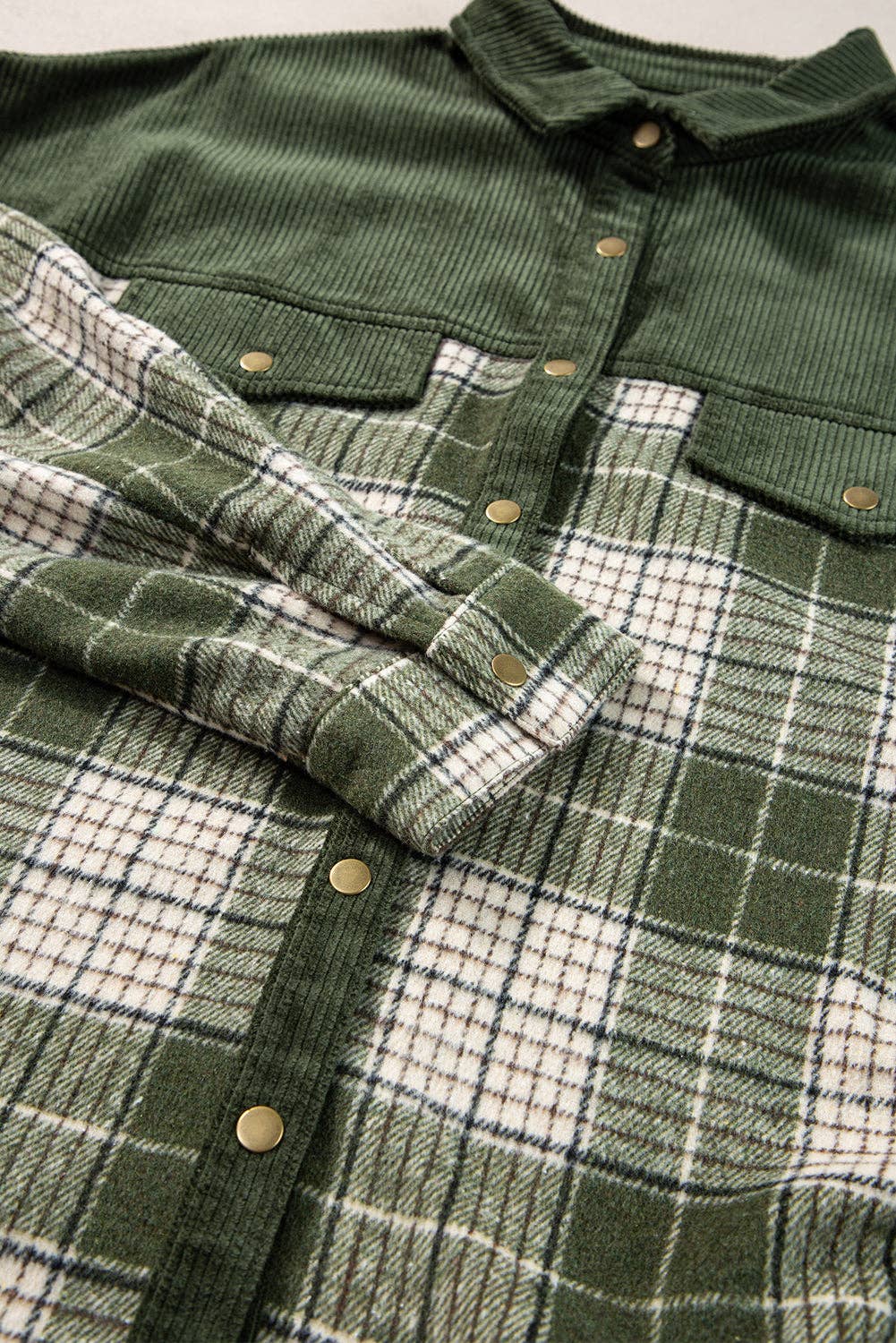 Evergreen Shacket