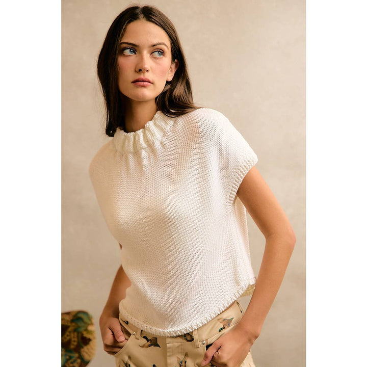 Aliza High Neck Top