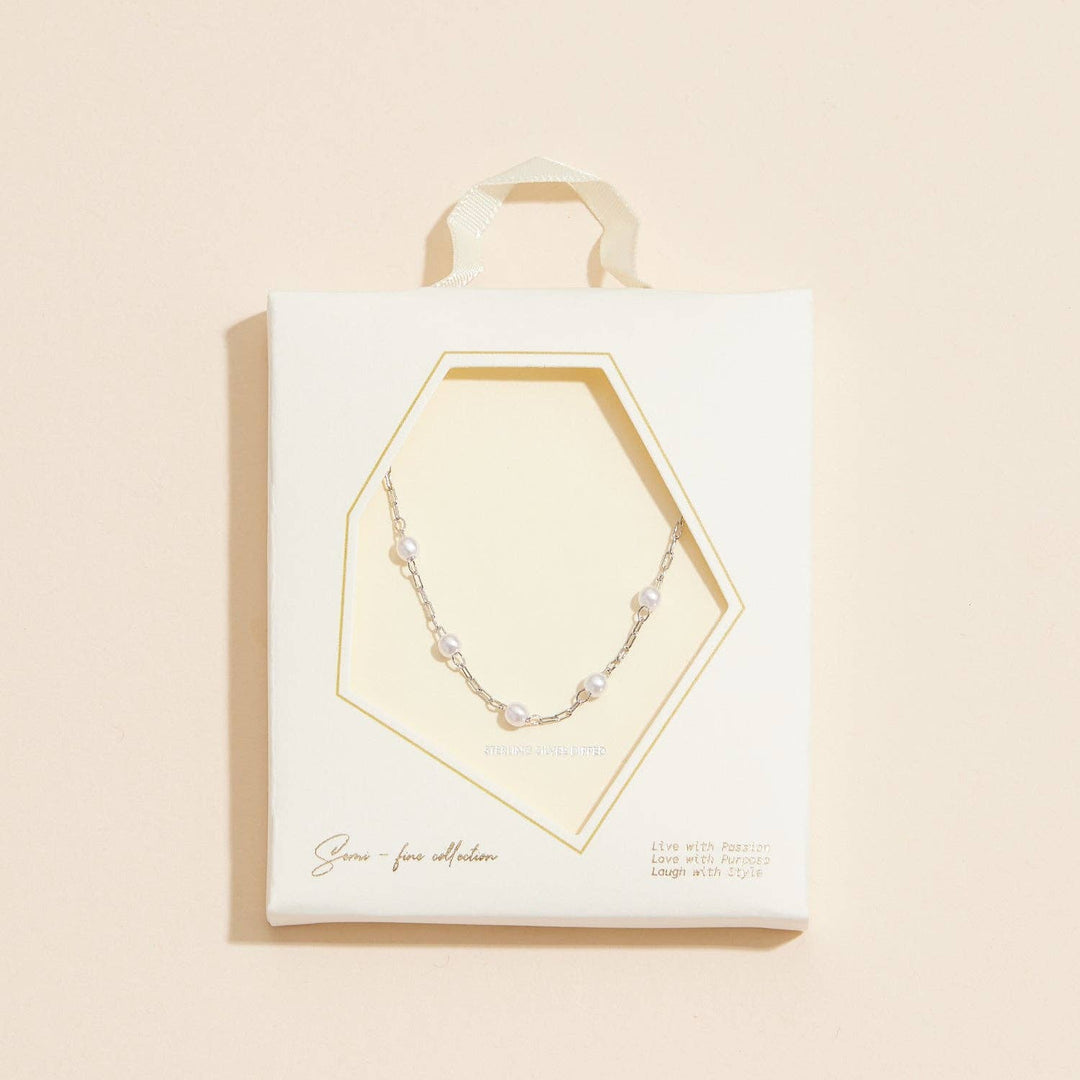 Pearl Gold Dipped Necklace