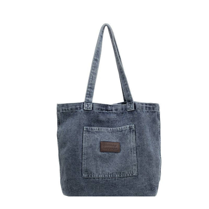 2+ Washed Pocket Demin Shoulder Bags DPB0317 - Baycreek & Co