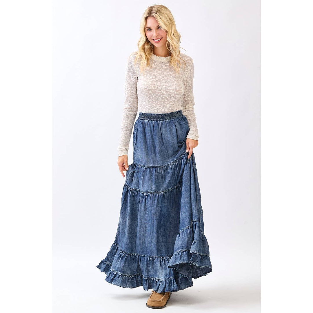 Blue Ridge Maxi Skirt