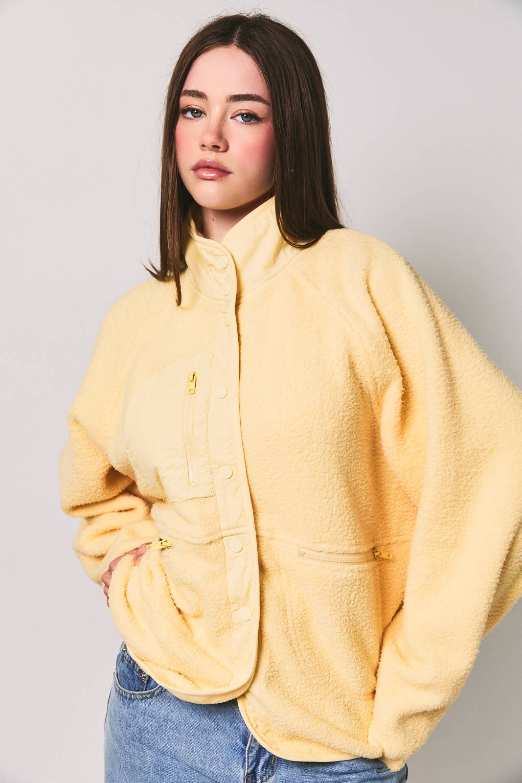 Buttercream Fleece Jacket