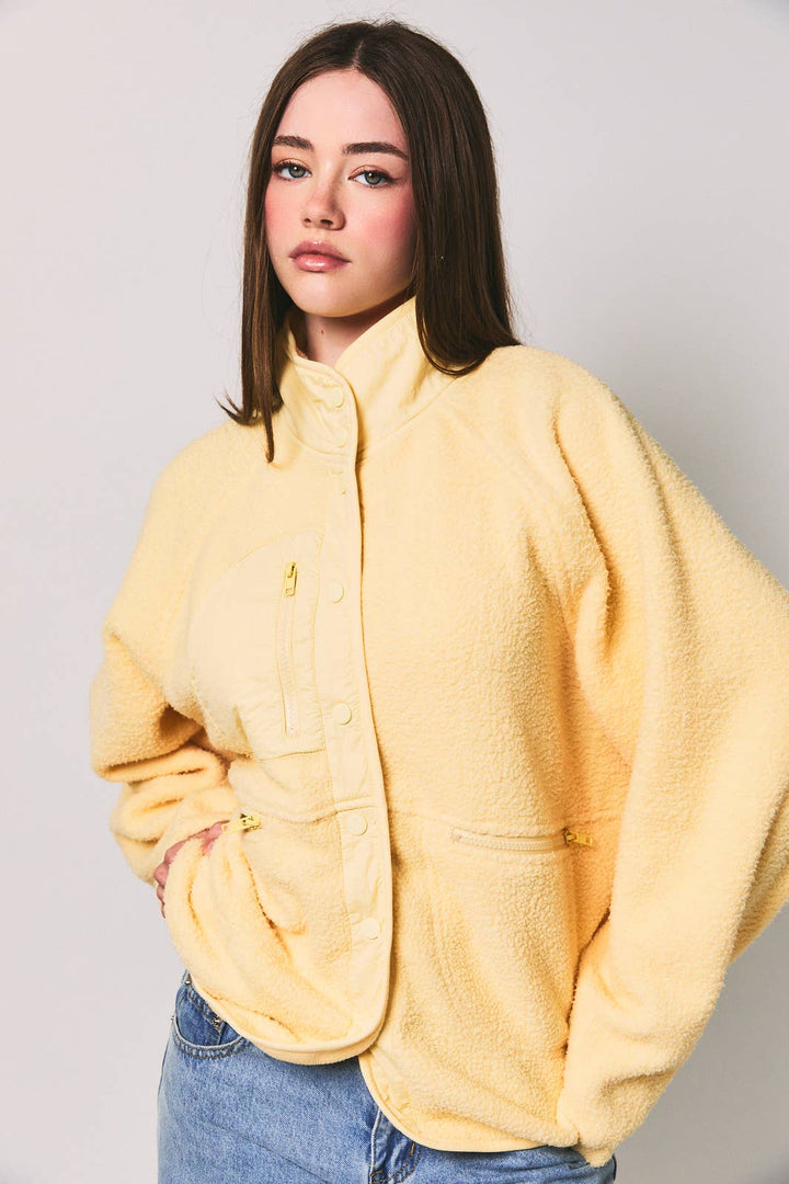 Buttercream Fleece Jacket