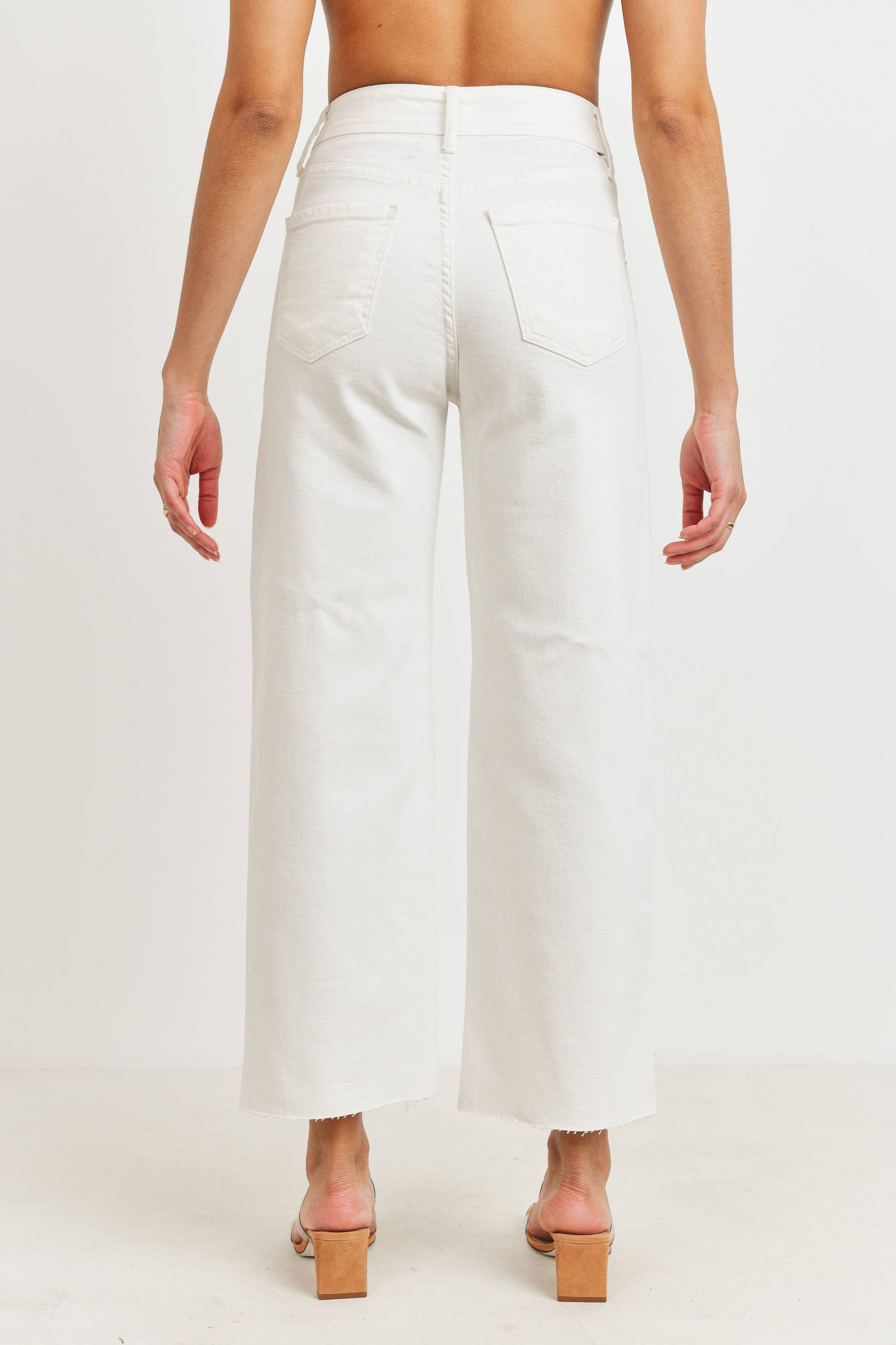 Off white wide leg jeans best sale